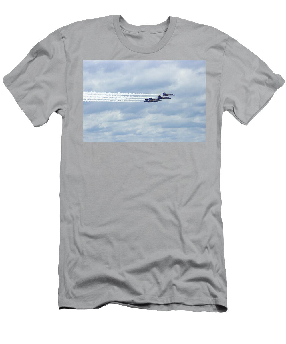 Blue Angels in Formation Dennis Casey T-Shirt
