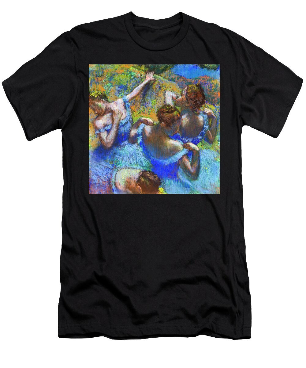 Blue Dancers By Edgar Degas 1897 Edgar Degas T-Shirt
