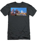 Blue Hour Panorama of Downtown Houston Skyline and I 45 Freeway Harris County Texas Silvio Ligutti T-Shirt
