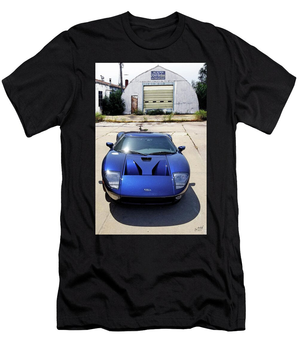 Blue Oval Gt Christopher Mckenzie T-Shirt