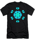 Blue Pop Mandala Art Ariel Guevara T-Shirt