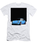 Blue Porsche 911 Classic Restomod Poster Thespeedart T-Shirt