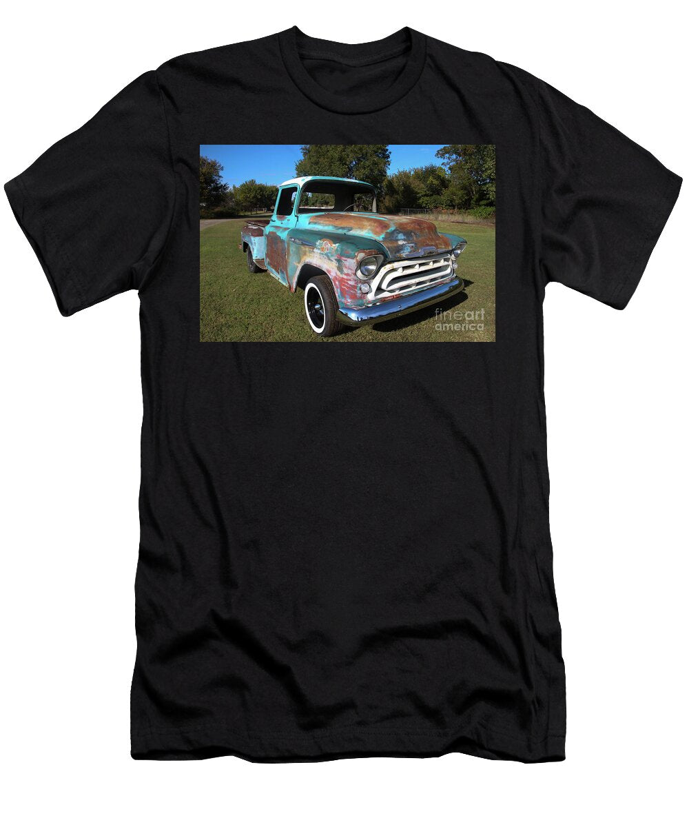 Blue Skies Blue Truck Laura Deerwester T-Shirt