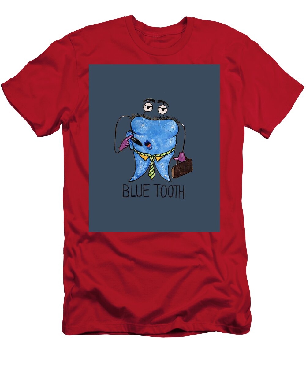 Blue Tooth Anthony Falbo T-Shirt