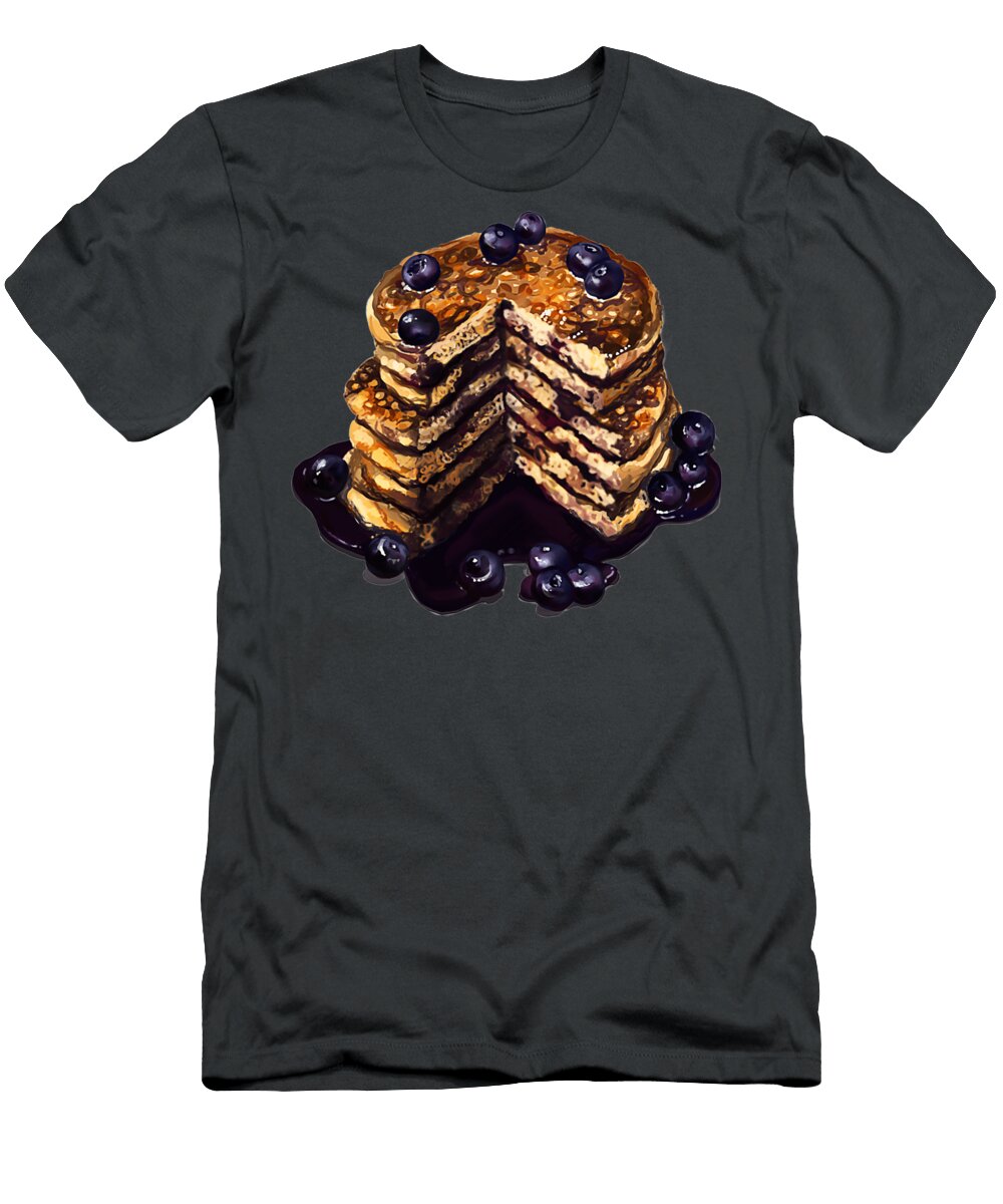Blueberry Pancakes Mason Stewart T-Shirt