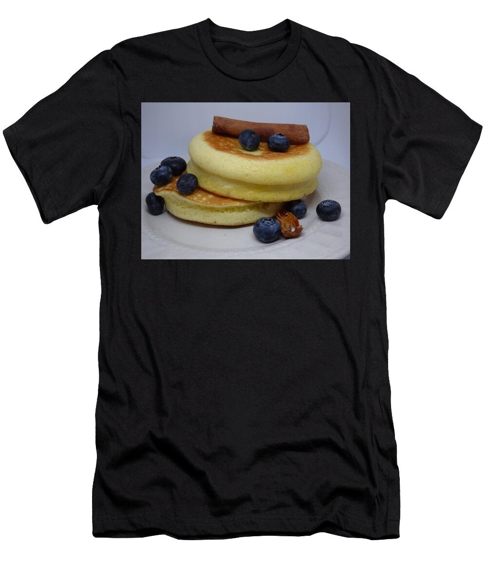 Blueberry Pancakes with Cinnamon Stick Alicia Treglia T-Shirt
