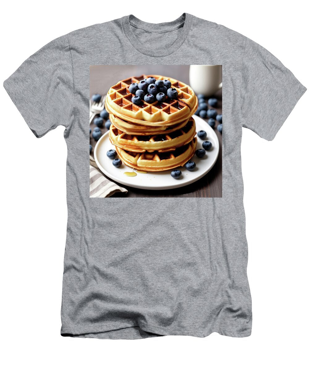 Blueberry Waffles for Breakfast Sandi Oreilly T-Shirt