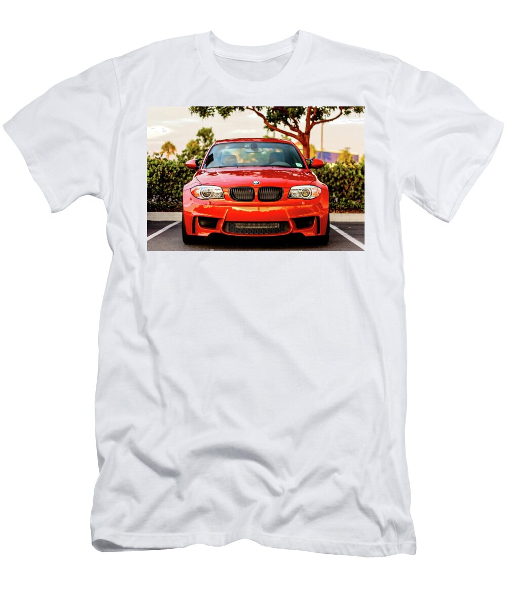 BMW 1m Coupe in Valencia Orange Christian Flores T-Shirt