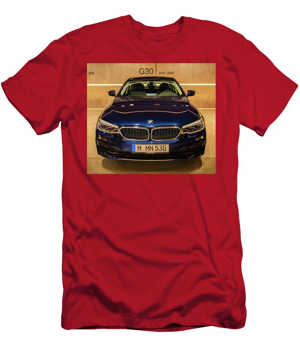 BMW 530e At BMW Museum in Munich Germany Ivan Batinic T-Shirt
