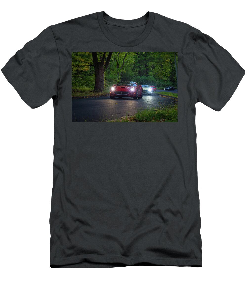 BMW Chasing Ferrari Louis Vaccaro T-Shirt