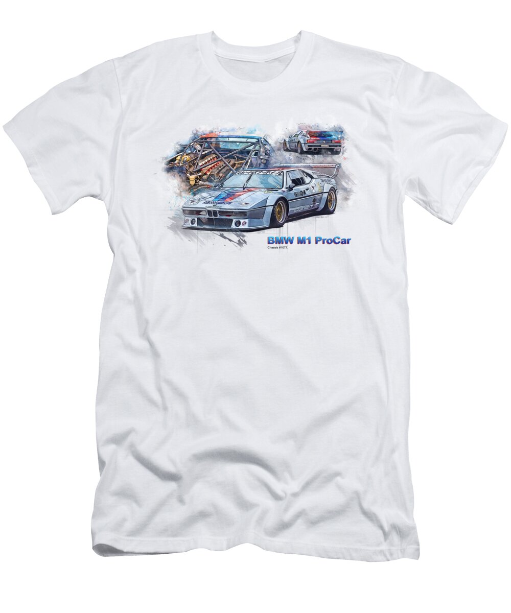 BMW M1 Procar Stuart Row T-Shirt