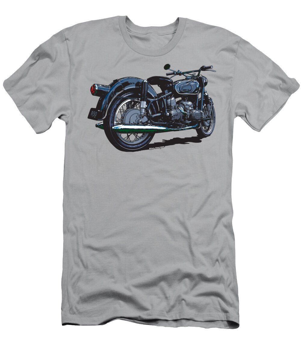 BMW R50 Motorcycle Ernie Young T-Shirt