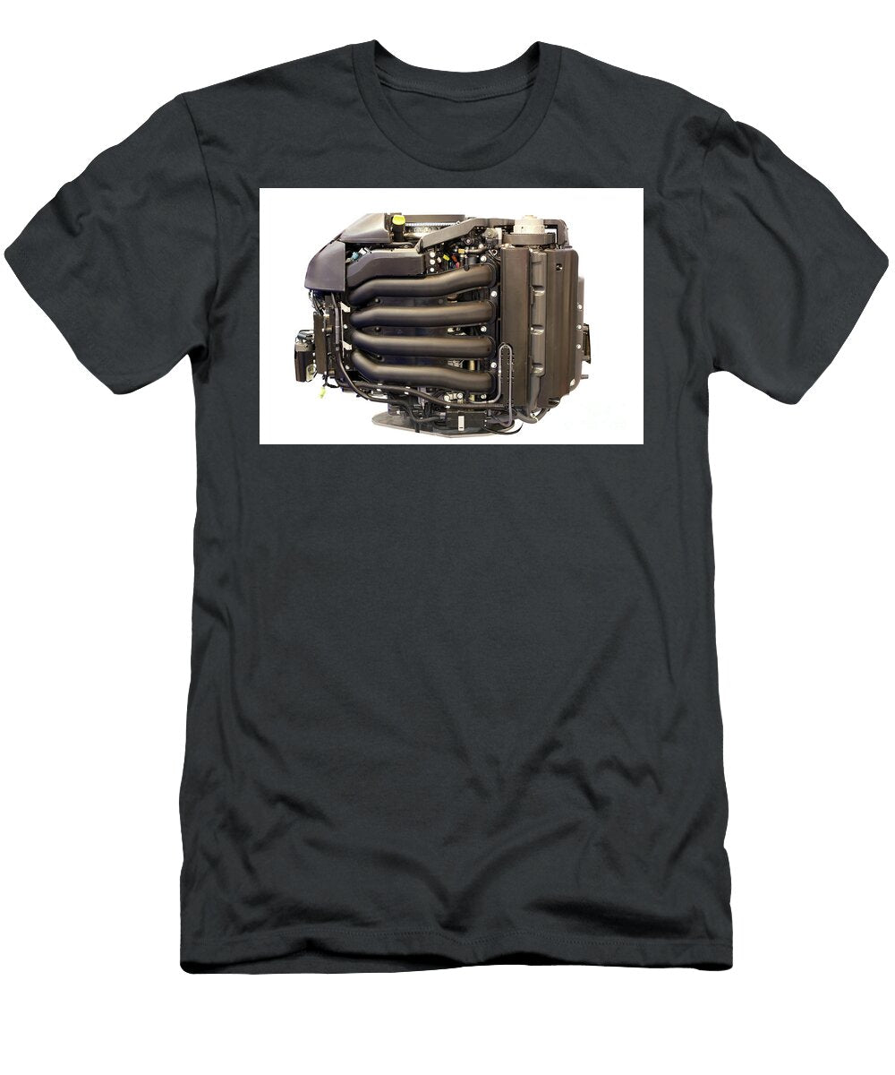 Boat Turbo Engine Isolated Goce Risteski T-Shirt