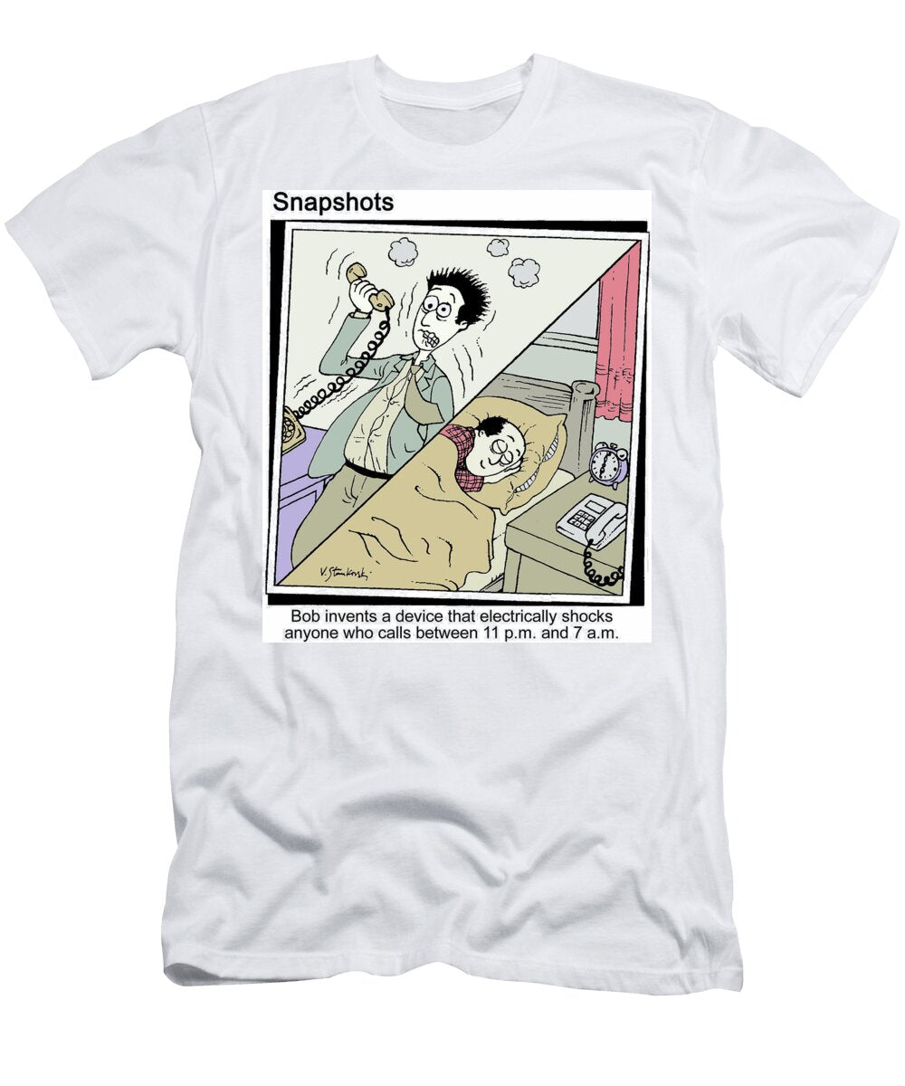 Bob Invents a Device That Electrically Shocks Anyone Who Jason Love T-Shirt