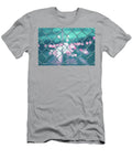 Bokeh By the Bridge Chain Link Fence with Bokeh Lights Julien T-Shirt