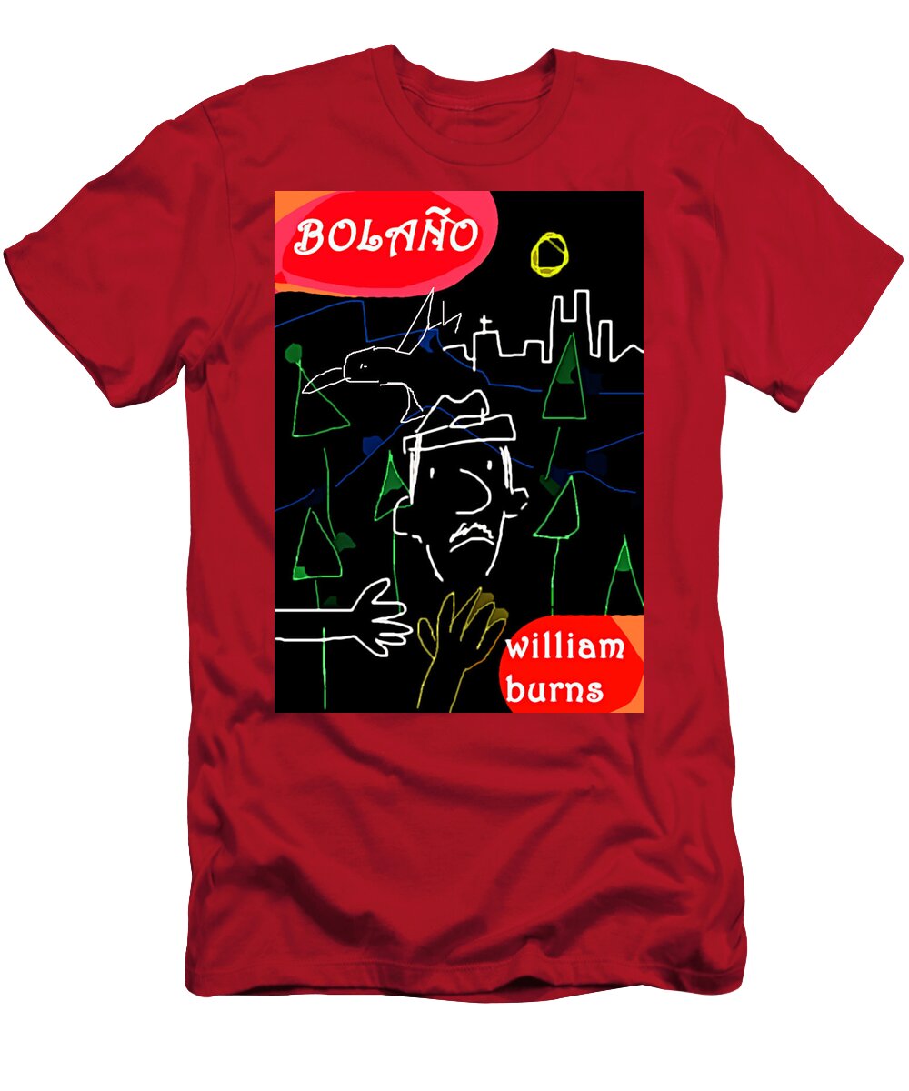 Bolano Short Story Wb Poster Paul Sutcliffe T-Shirt