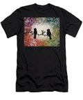 Bold Beautiful Black Birds Jilian Cramb Amothersfineart T-Shirt