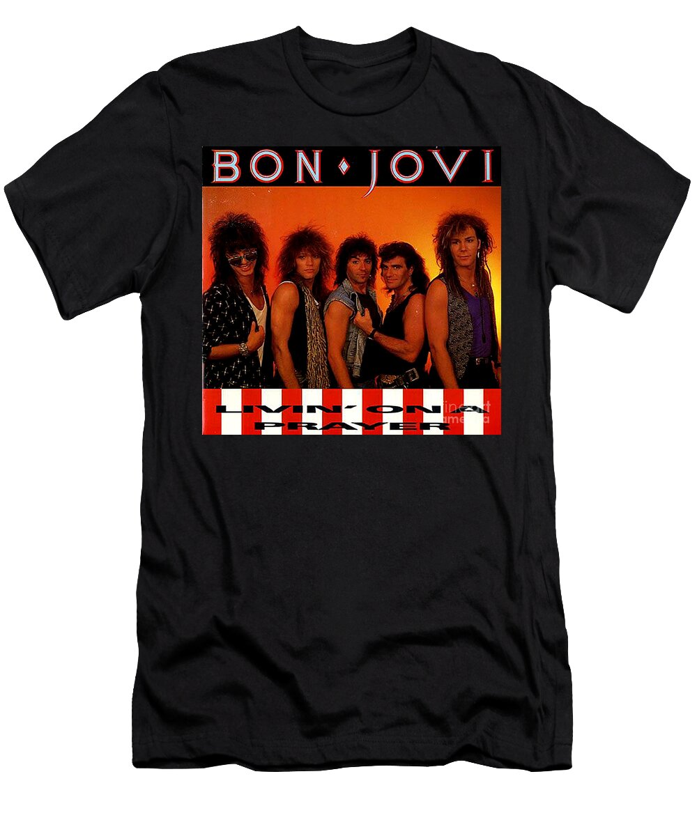 Bon Jovi Rock Legend David Palupi T-Shirt
