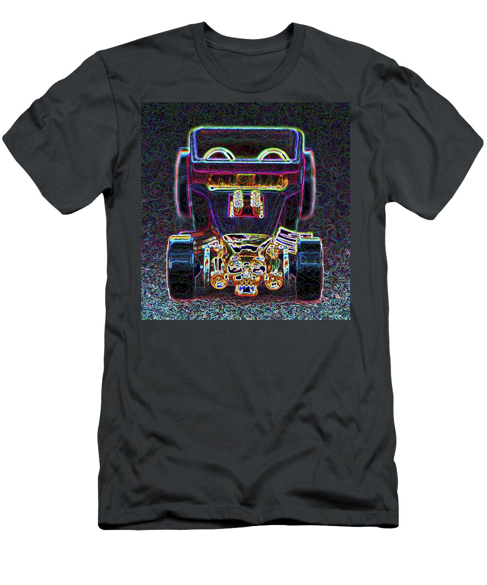 Boneface Neon Hot Wheel Bruce Roker T-Shirt