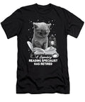 Bookaholic a Legendary Reading Specialist Has Retired Maximus Designs T-Shirt