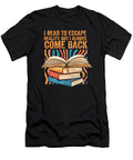 Bookaholic I Read to Escape Reality Book Lover Bibliophile Maximus Designs T-Shirt