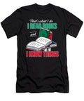Bookish Book Lover Bibliophile I Read Books and I Know Things Thomas Larch T-Shirt