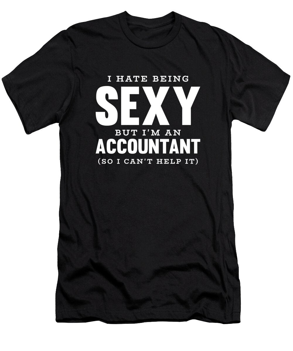 Bookkeeper Accountancy Accounting Cpa Sexy Accountant Crazy Squirrel T-Shirt