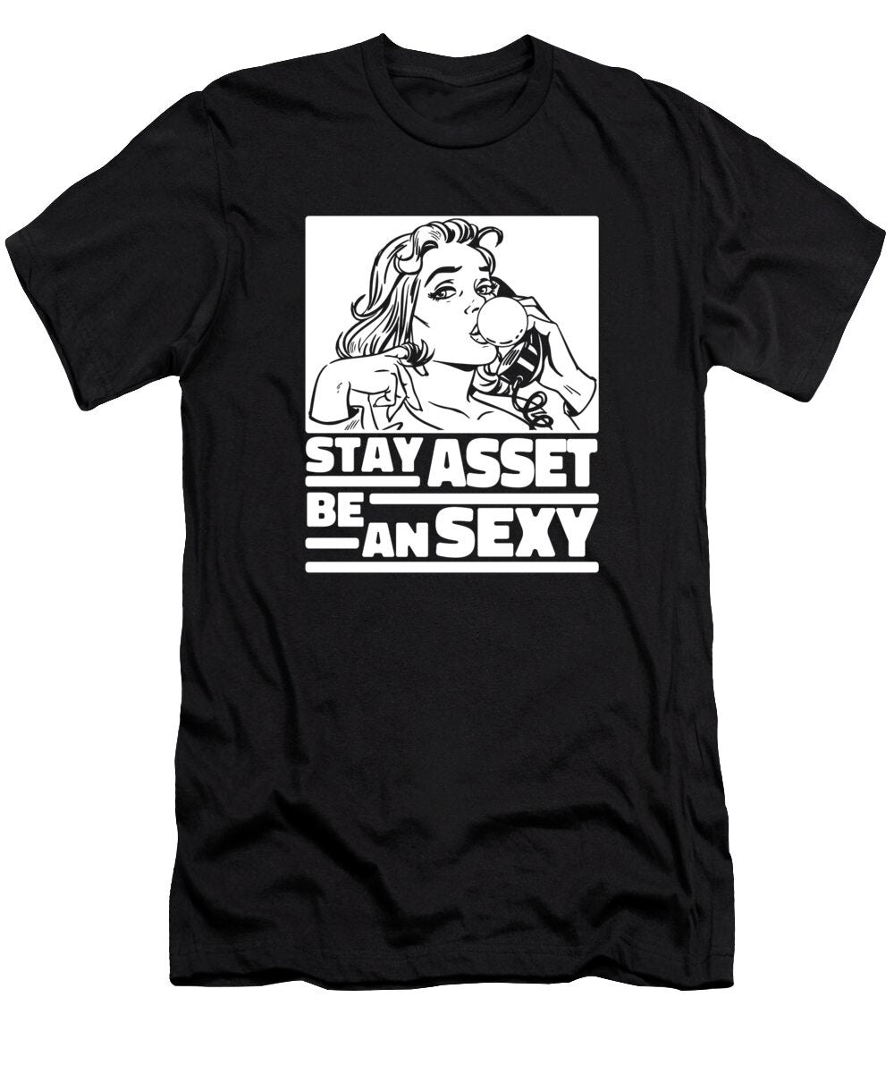 Bookkeeper Cpa Finance Accounting Sexy Accountant Crazy Squirrel T-Shirt