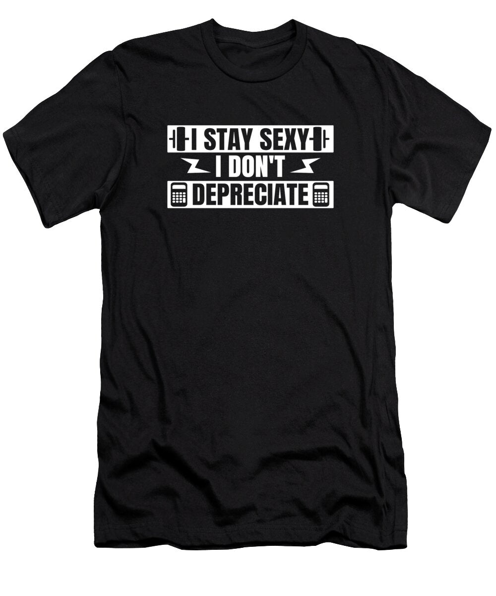 Bookkeeper Finance Bookkeeping Cpa Sexy Accountant Crazy Squirrel T-Shirt