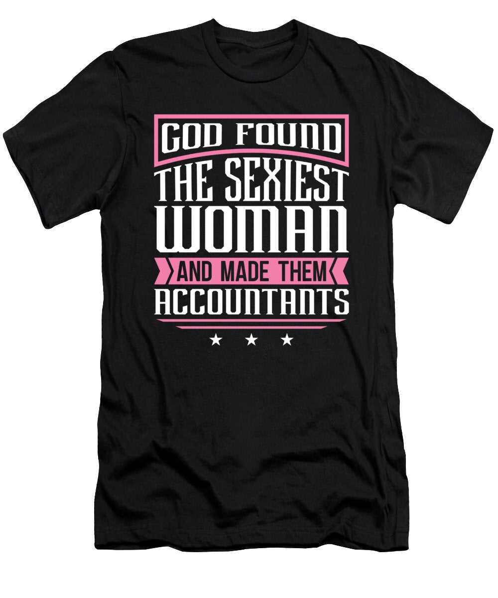 Bookkeeper Girls Cpa Bookkeeping Finance Sexy Accountant Crazy Squirrel T-Shirt