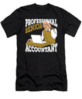 Bookkeeper Grandpa Cpa Bookkeeping Senior Accountant Crazy Squirrel T-Shirt