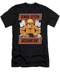Bookkeeper Humor Bookkeeping Finance Cpa Senior Accountant Crazy Squirrel T-Shirt