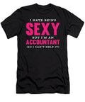 Bookkeeper Humor Cpa Accounting Bookkeeping Sexy Accountant Crazy Squirrel T-Shirt