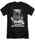 Bookmarks Are for Quitters Cat Reading a Book Loves to Read Maximus Designs T-Shirt