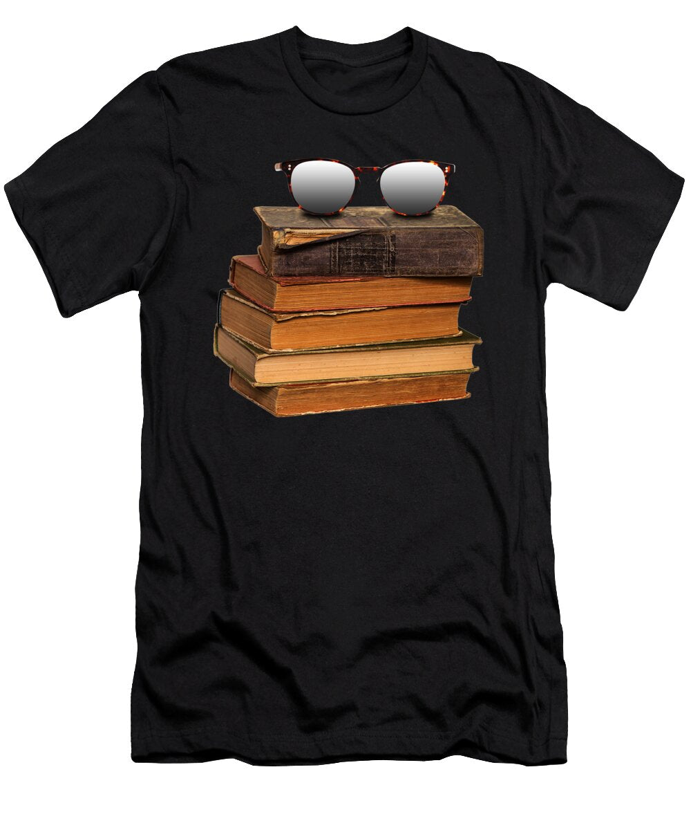 Books and Glasses I Love Books Thomas Larch T-Shirt