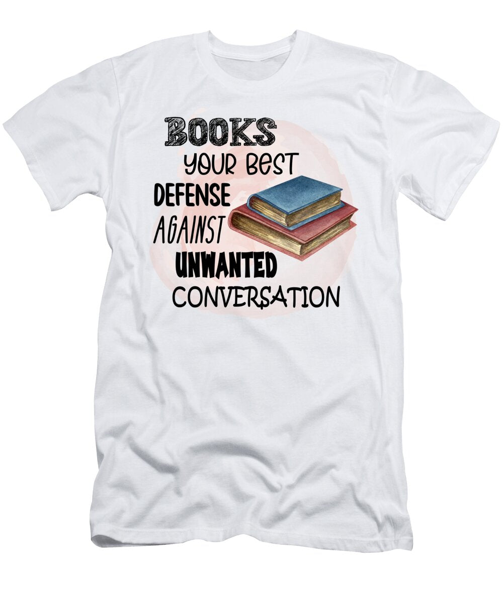 Books Your Best Defense Funny Sweet Birdie Studio T-Shirt