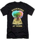 Bookworm At Work Bookaholic Librarian Tree of Life Bookish Maximus Designs T-Shirt