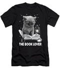 Bookworm the Book Lover Cat Reading a Book Loves to Read Maximus Designs T-Shirt