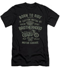 Born Ride Classic Motor Retro Motorcycle Biker Florian Dold Art T-Shirt