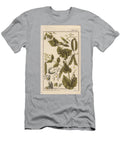 Botanical Pea Plant with Leaves Peapods Flowers Pisum Sativum European School T-Shirt