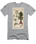 Botanical Turnip Turnip Plant with Flowers Leaves and Root Brassica Rapa European School T-Shirt