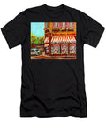 Boulangerie Paintings Real Bagel Bakeshop Ndg Deli Sandwiches Fromagerie Montreal Memories Art Carole Spandau T-Shirt