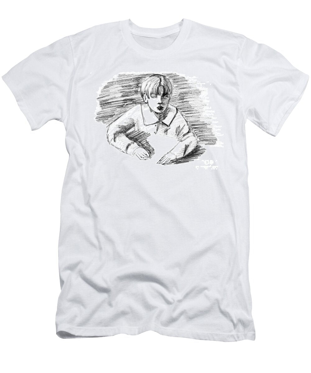 Boy and Desk Christina Rahm T-Shirt