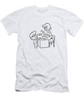 Boy Giving Teacher Apple Csa Images T-Shirt