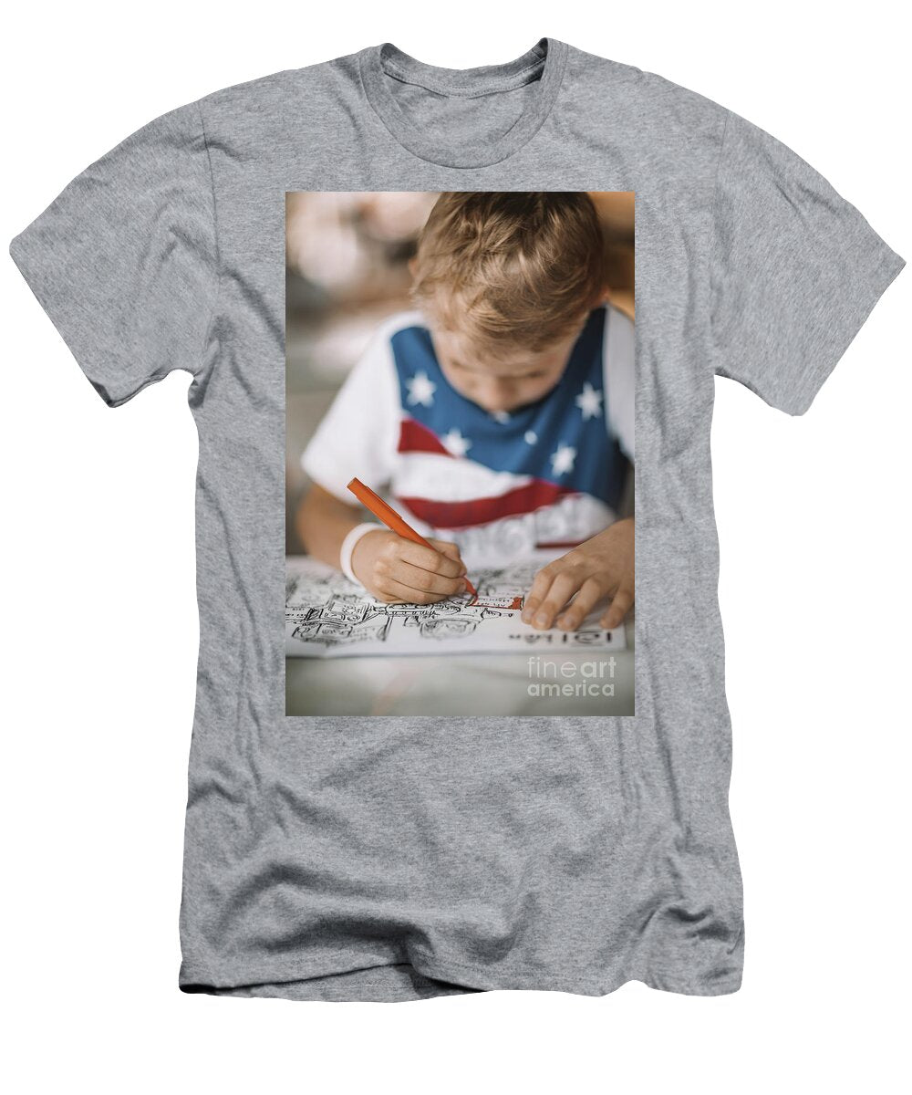 Boy on Home Education Anna Om T-Shirt