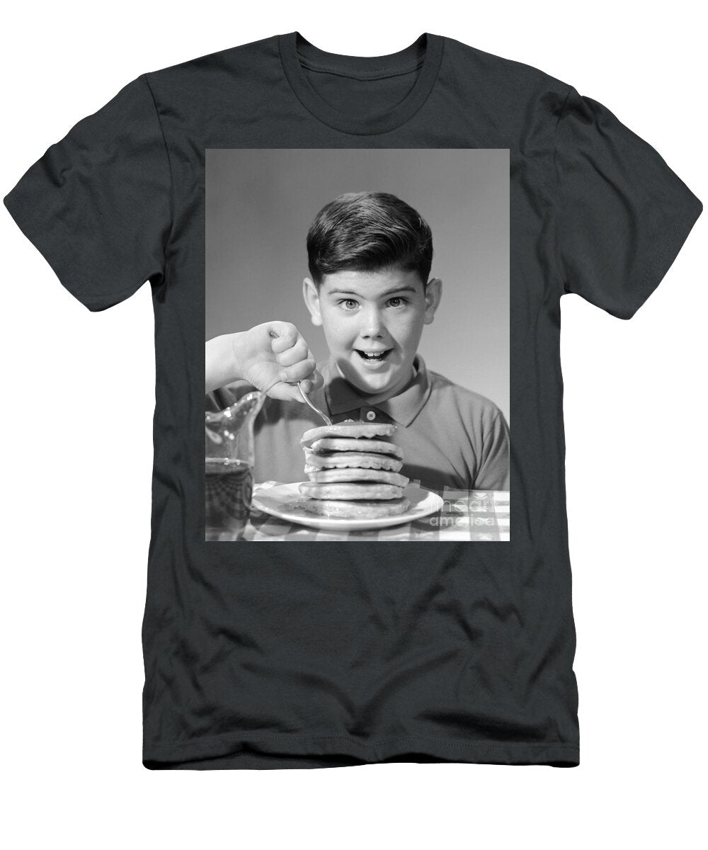 Boy with Pancakes C1960s H Armstrong Robertsclassicstock T-Shirt