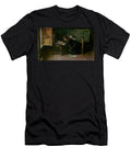 Boys Drawing 1890 Spanish School Oil on Canvas 34 Cm X 58 Cm P Ignacio Pinazo Camarlench 1849 1916 T-Shirt