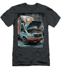 Boys Room Decor Ford Transit Chassis Cab Car Enthusiast Gift Lowell Harann T-Shirt