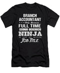 Branch Accountant Ninja Job Gift Item Shi Hu Kang T-Shirt
