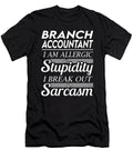 Branch Accountant Sarcasm Job Gift Item Shi Hu Kang T-Shirt